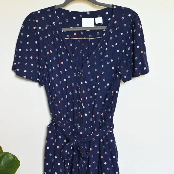 Anthroplogie Small Blue Romper - Picture 2 of 7